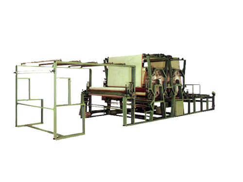 橫式雙滾筒網帶貼合機